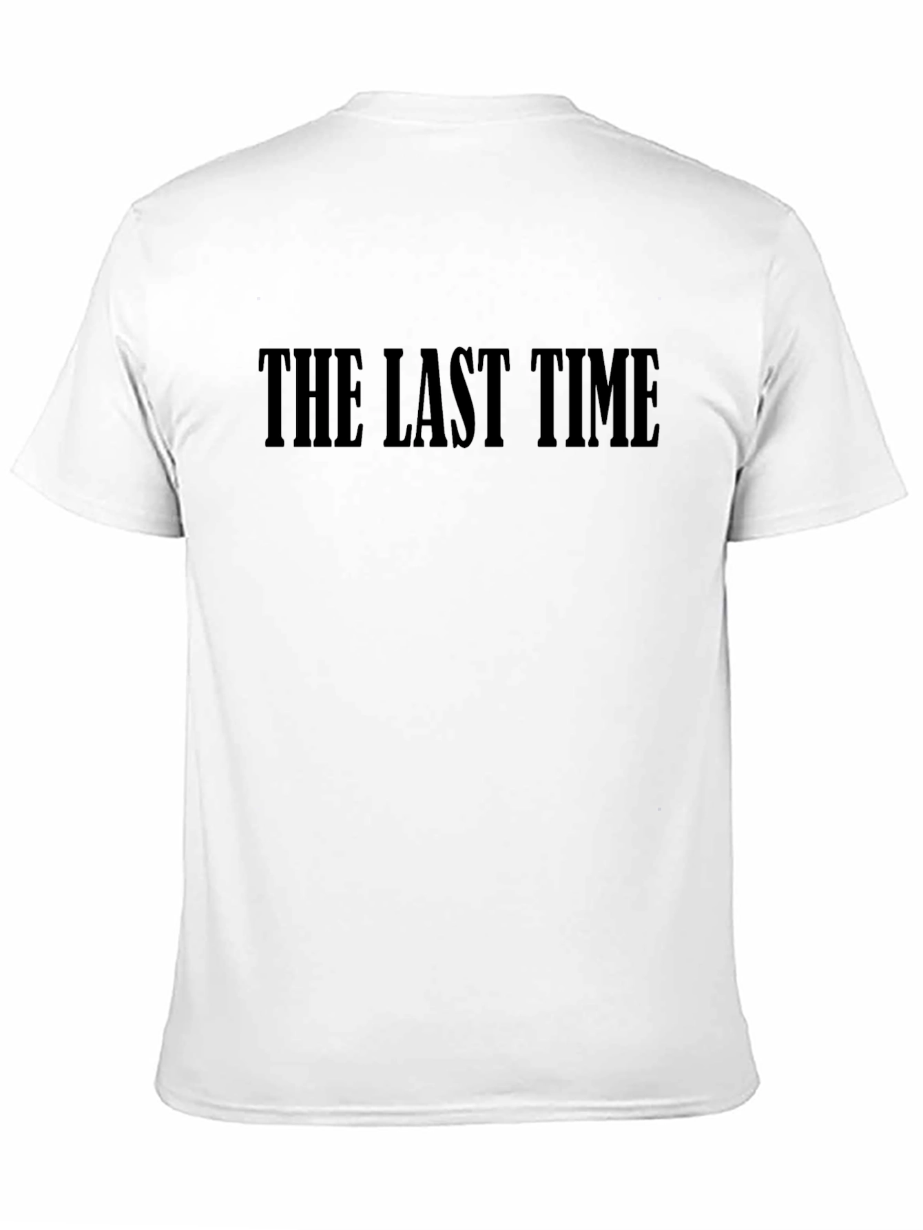The Last Time Black Graphic Tee
