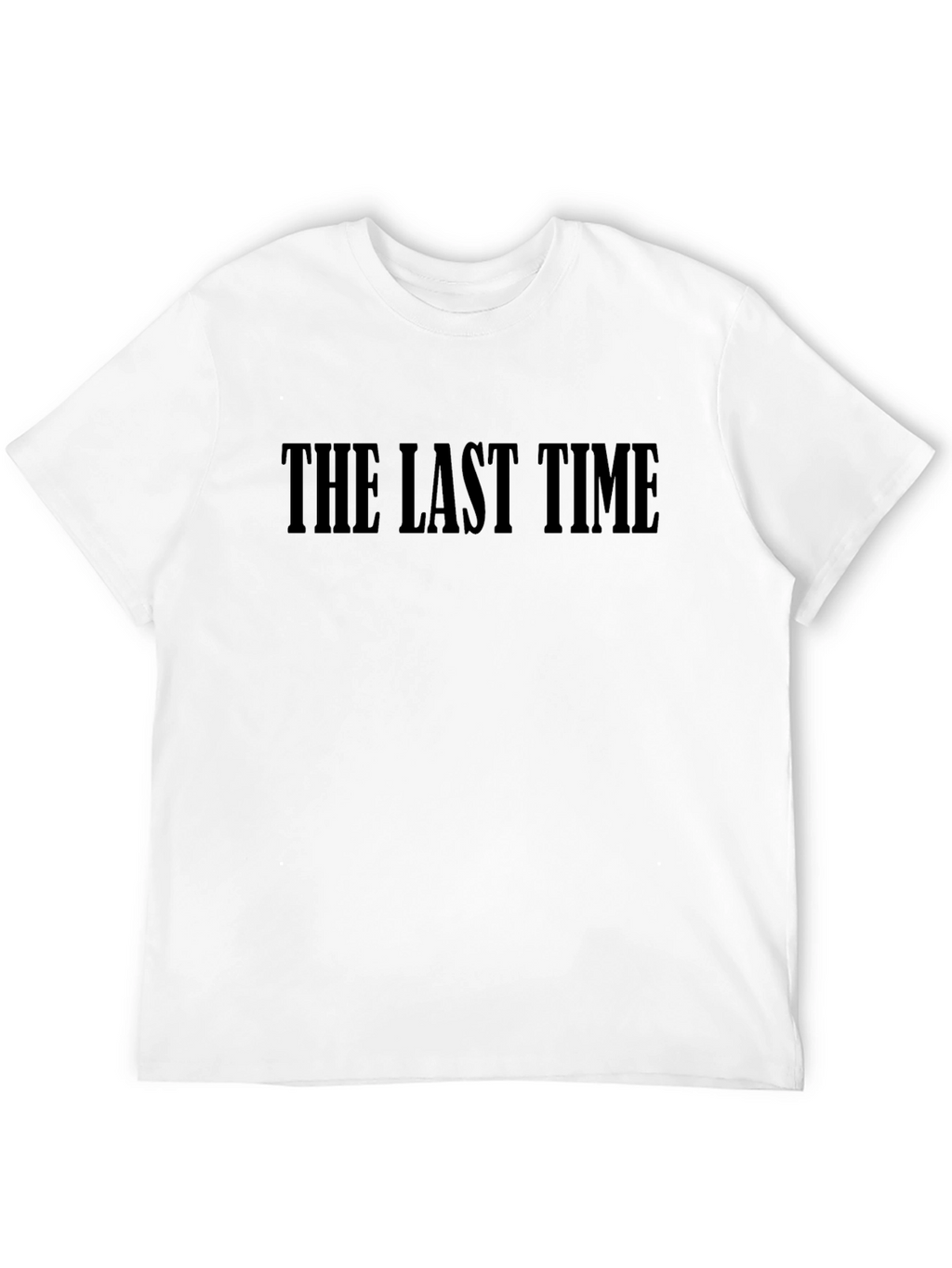 The Last Time Black Graphic Tee
