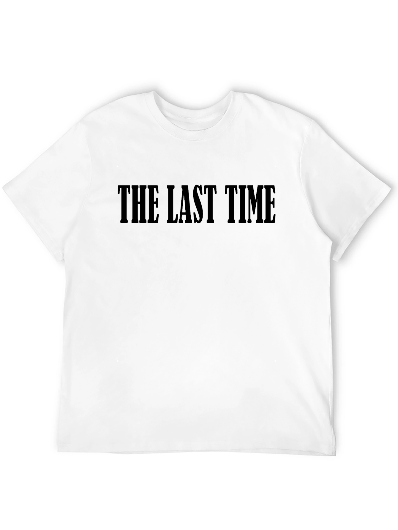 The Last Time Black Graphic Tee