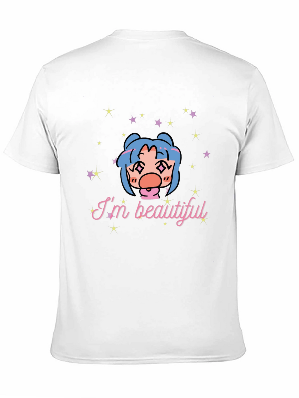 Im Beautiful Graphic T-Shirt - Black