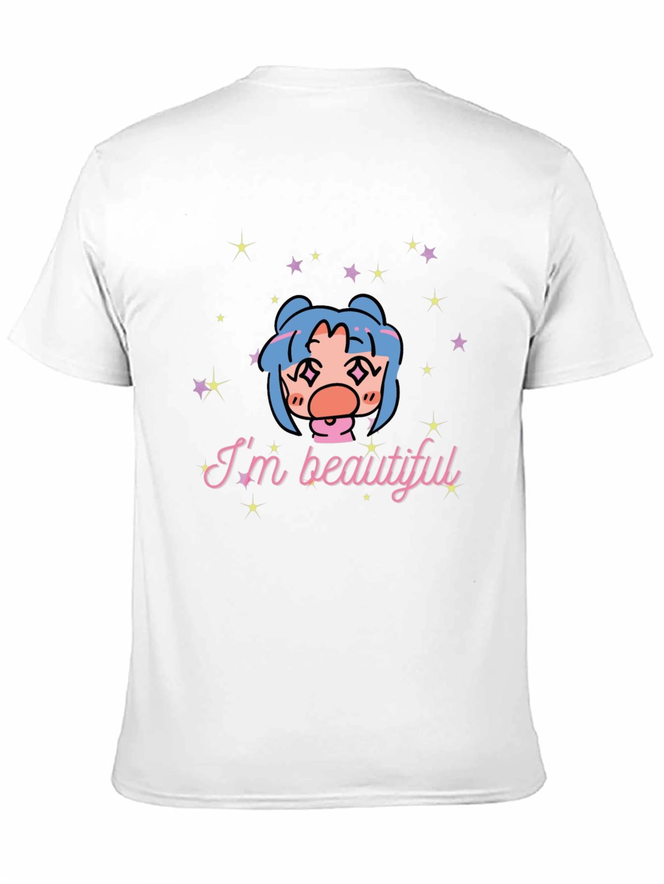 Im Beautiful Graphic T-Shirt - Black