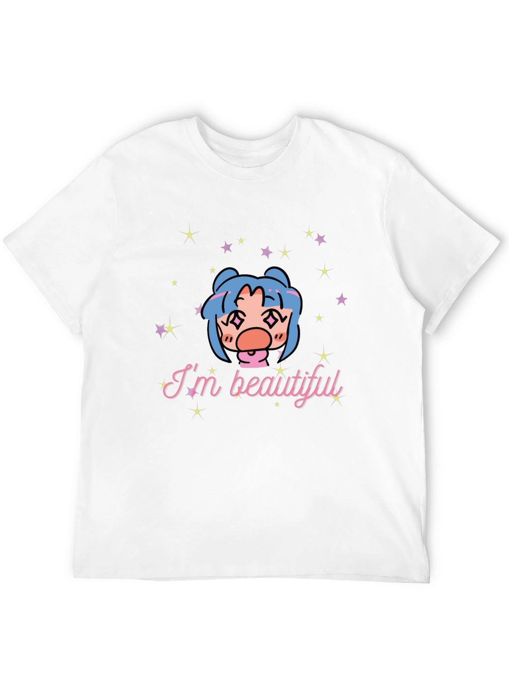 Im Beautiful Graphic T-Shirt - Black