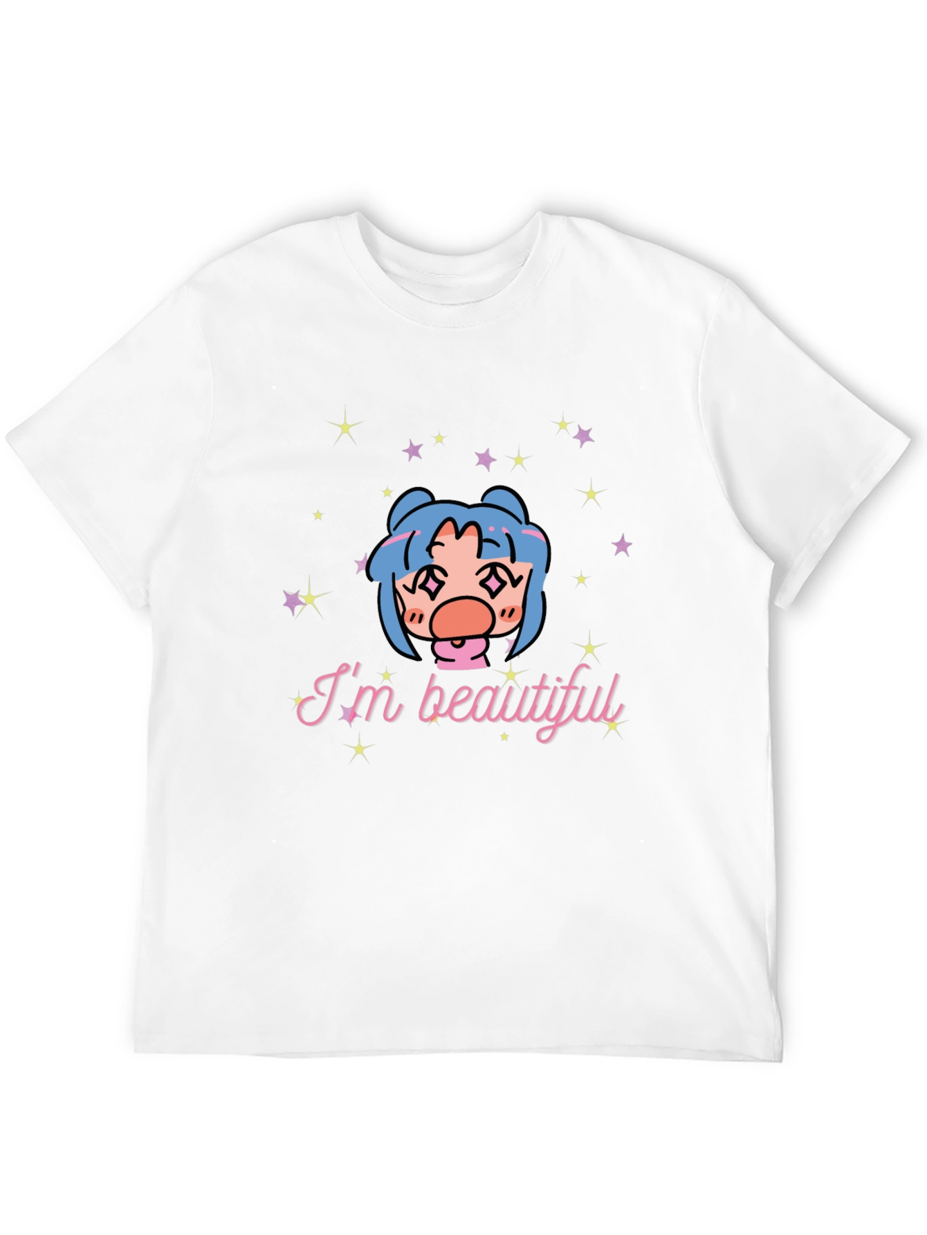 Im Beautiful Graphic T-Shirt - Black