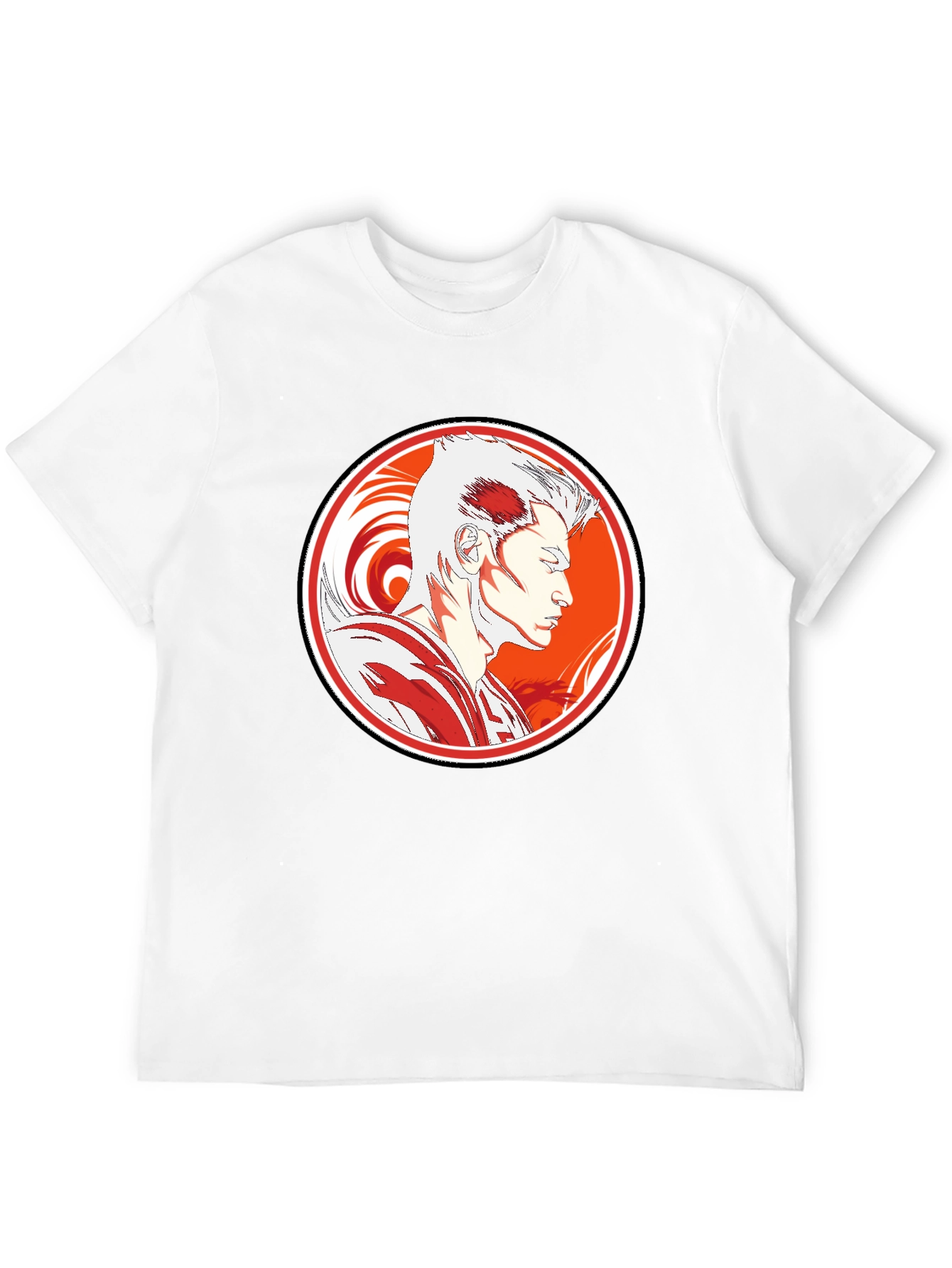Anime Graphic Tee - Stylish Black T-Shirt