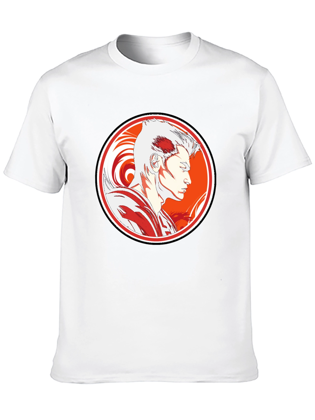 Anime Graphic Tee - Stylish Black T-Shirt