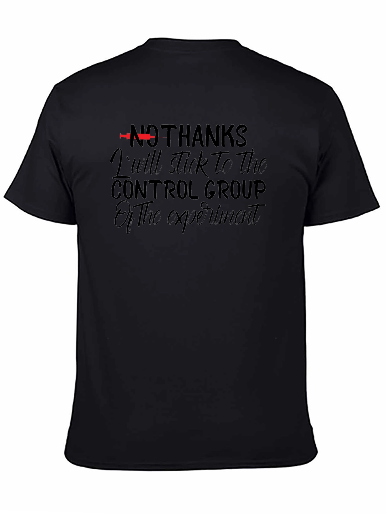 No Thanks Control Group T-Shirt