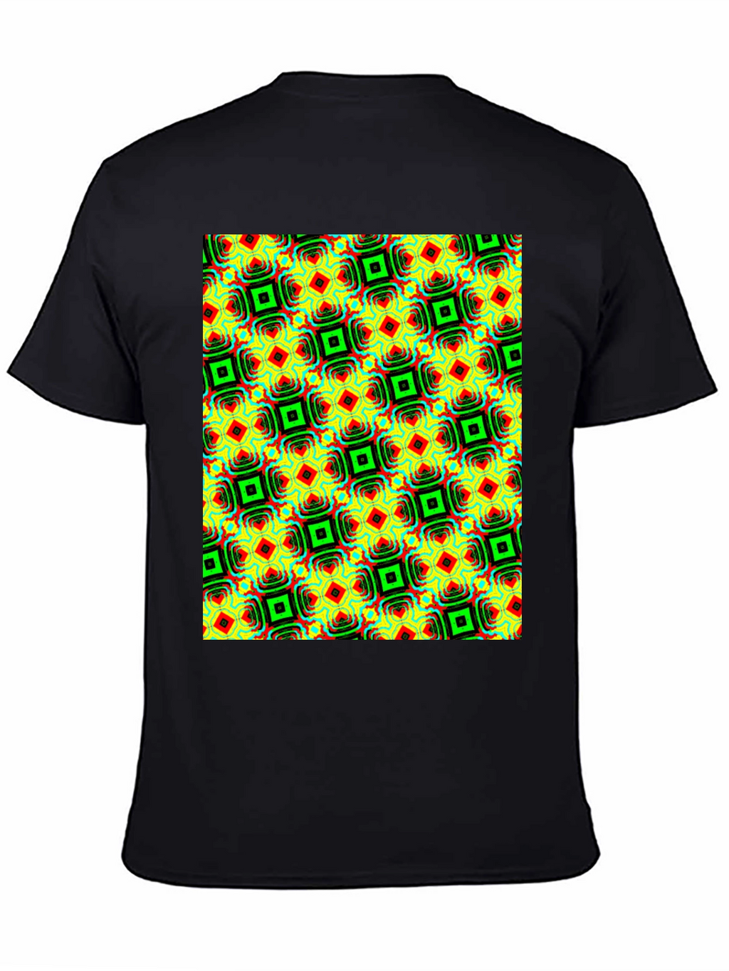 Geometric Pattern Tee - Modern Art Design