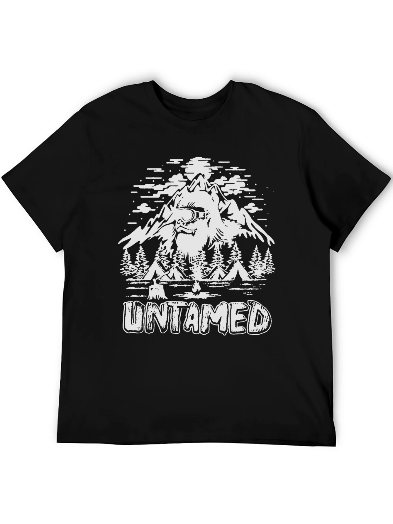 Untamed Bigfoot Mountain Graphic Tee