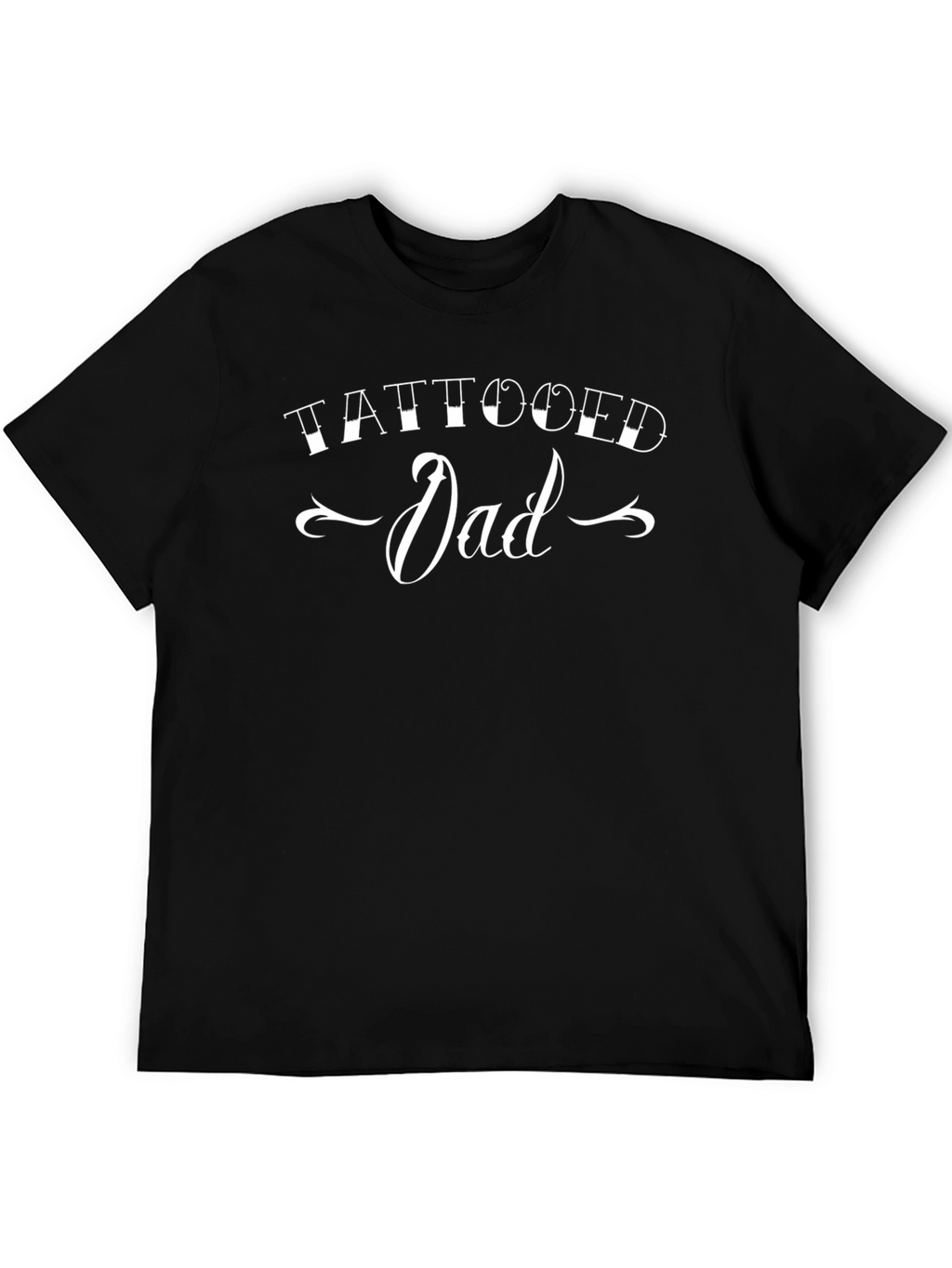 Tattooed Dad Black T-Shirt