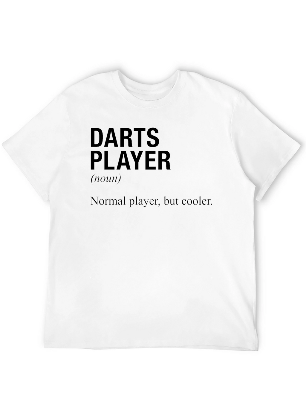Darts Player Graphic Tee - Cool & Casual