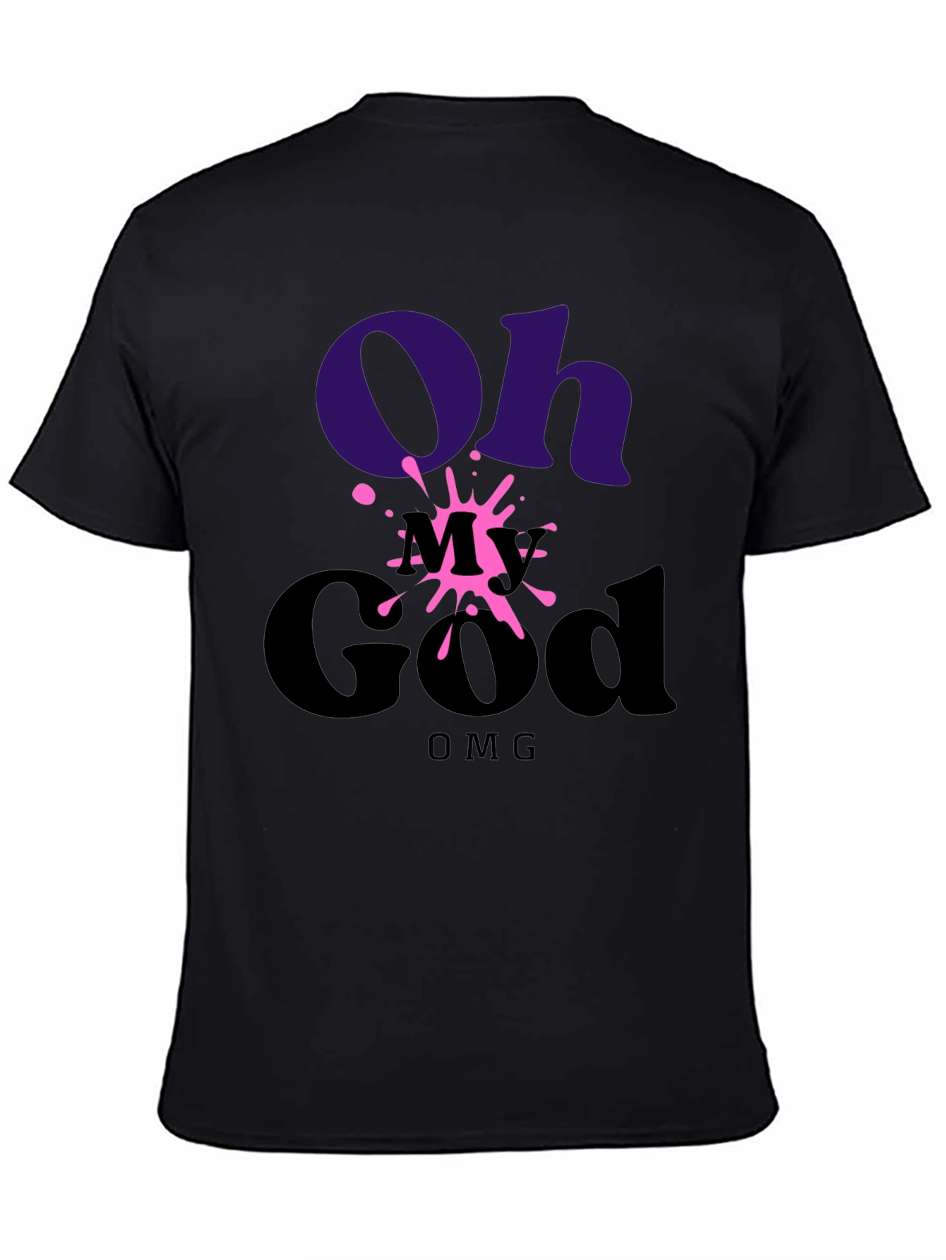 Oh My God OMG T-Shirt - Stylish Graphic Tee