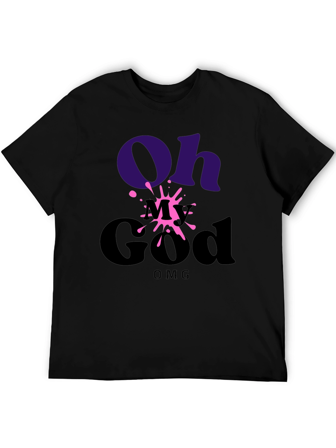 Oh My God OMG T-Shirt - Stylish Graphic Tee