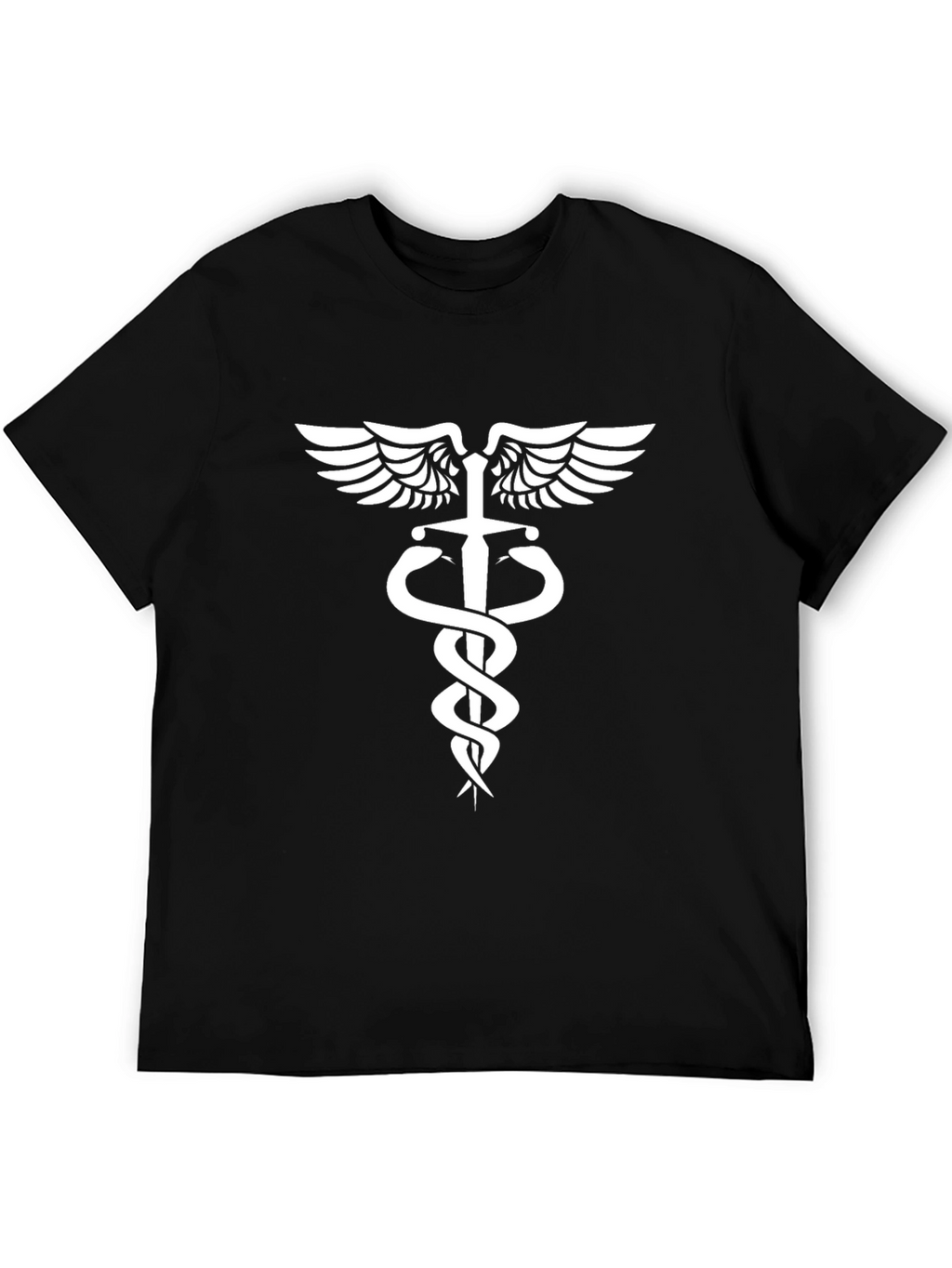 Caduceus Symbol T-Shirt - Medical Staff Tee