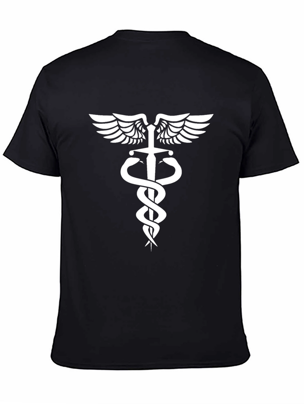 Caduceus Symbol T-Shirt - Medical Staff Tee