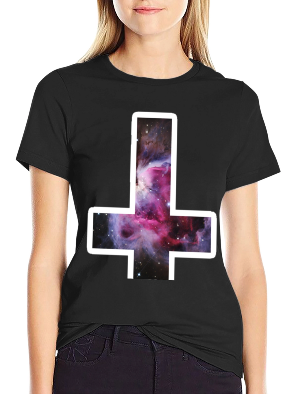 Inverted Cross Nebula Graphic T-Shirt