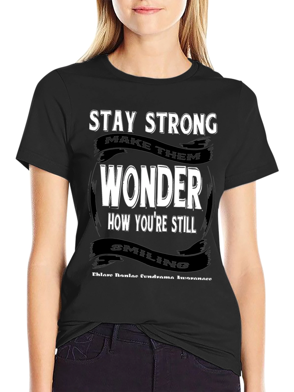 Stay Strong Awareness Graphic Tee