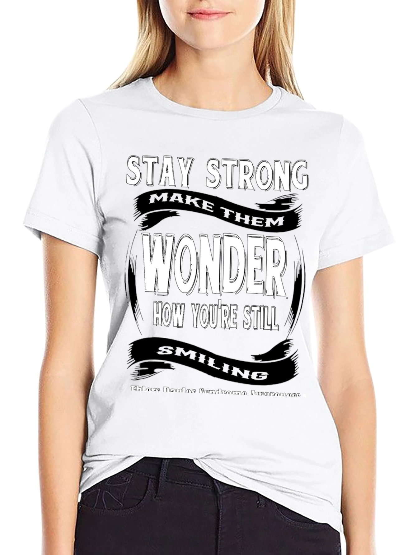 Stay Strong Awareness Graphic Tee