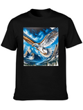 Eagle Mountain Graphic Tee - Patriotic Nature Design