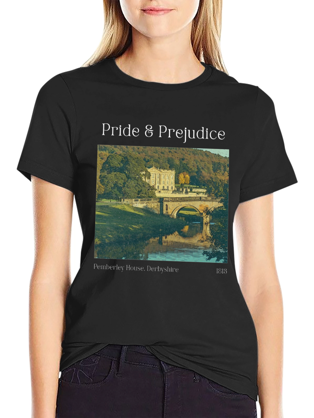 Pride & Prejudice Pemberley House T-Shirt