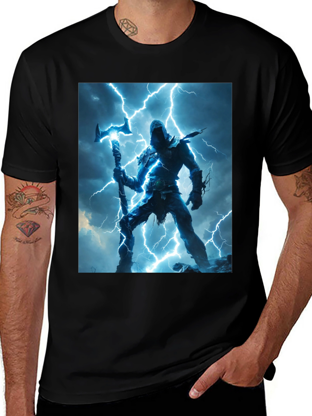Lightning Warrior Graphic Tee