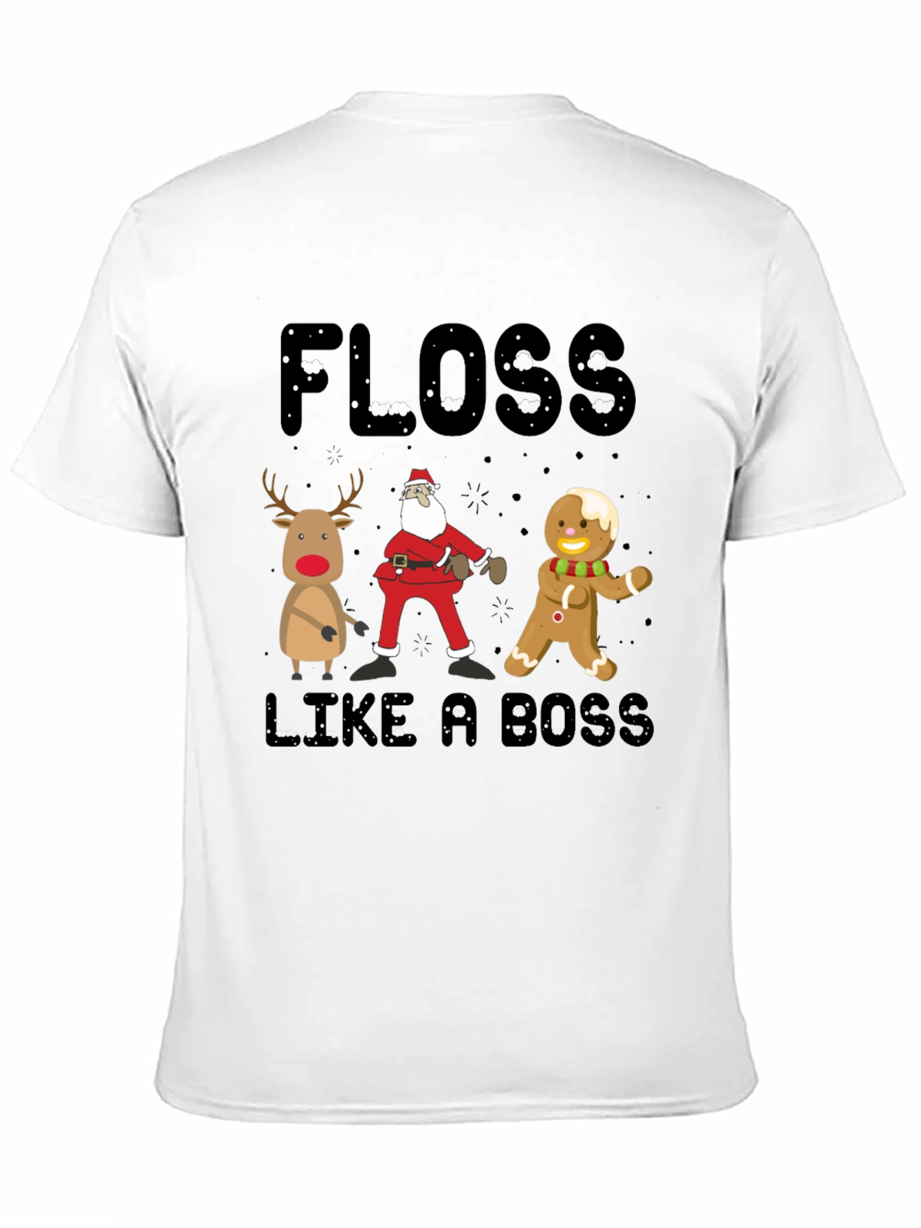 Floss Like A Boss Christmas T-Shirt