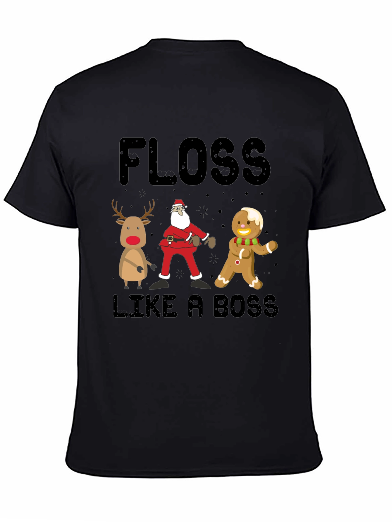 Floss Like A Boss Christmas T-Shirt