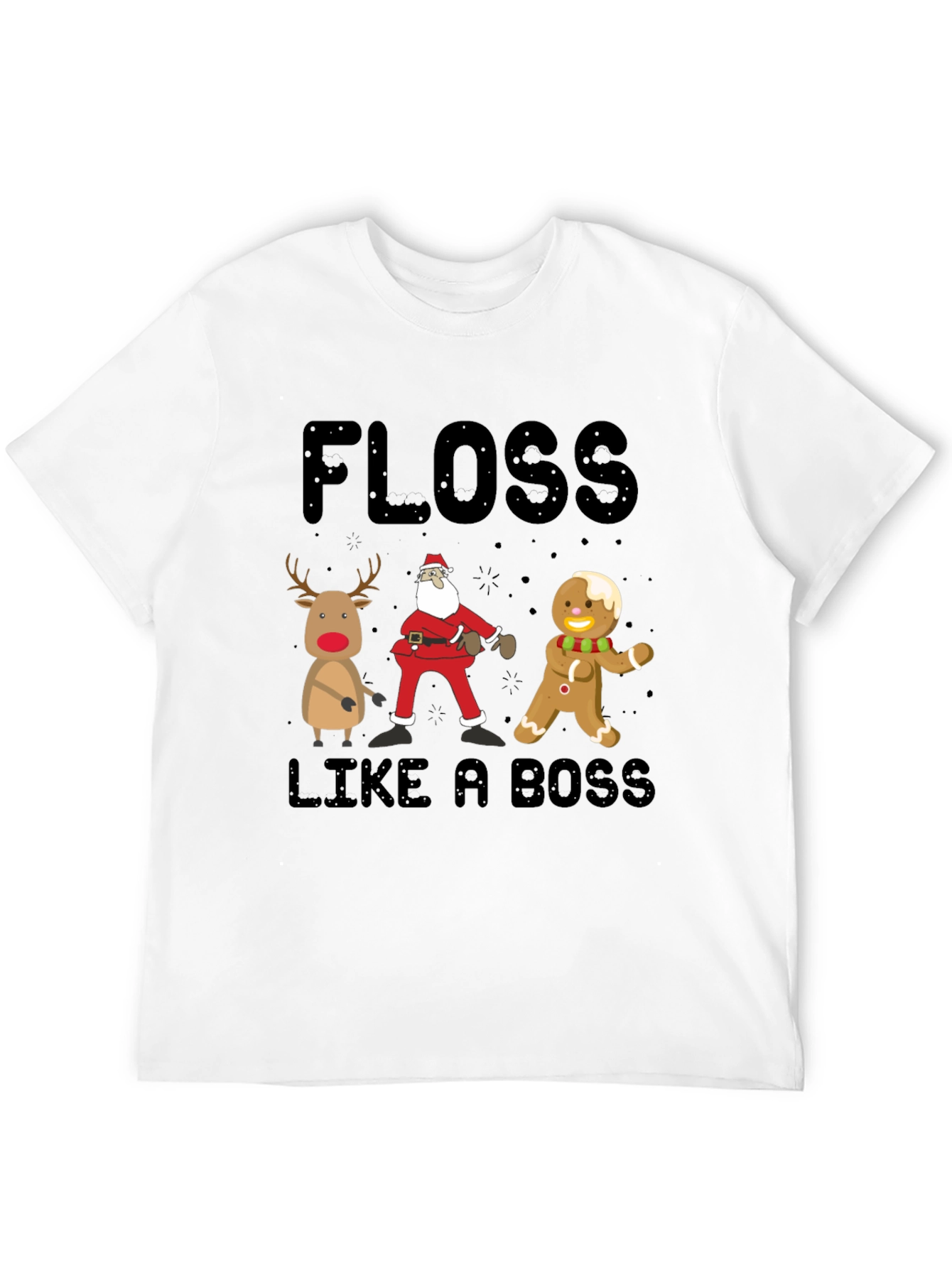 Floss Like A Boss Christmas T-Shirt