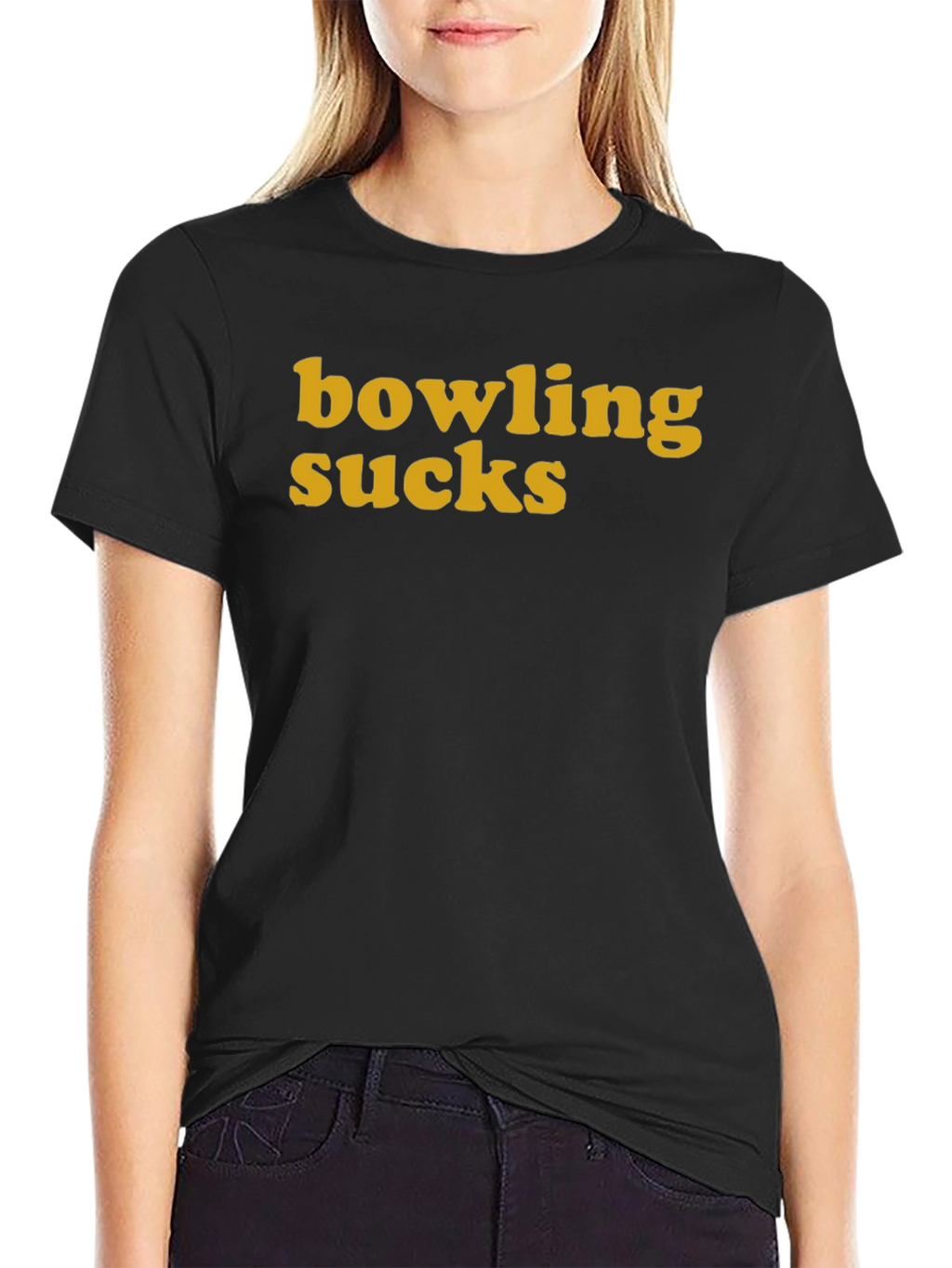 Bowling Sucks Tee - Humorous Graphic T-Shirt