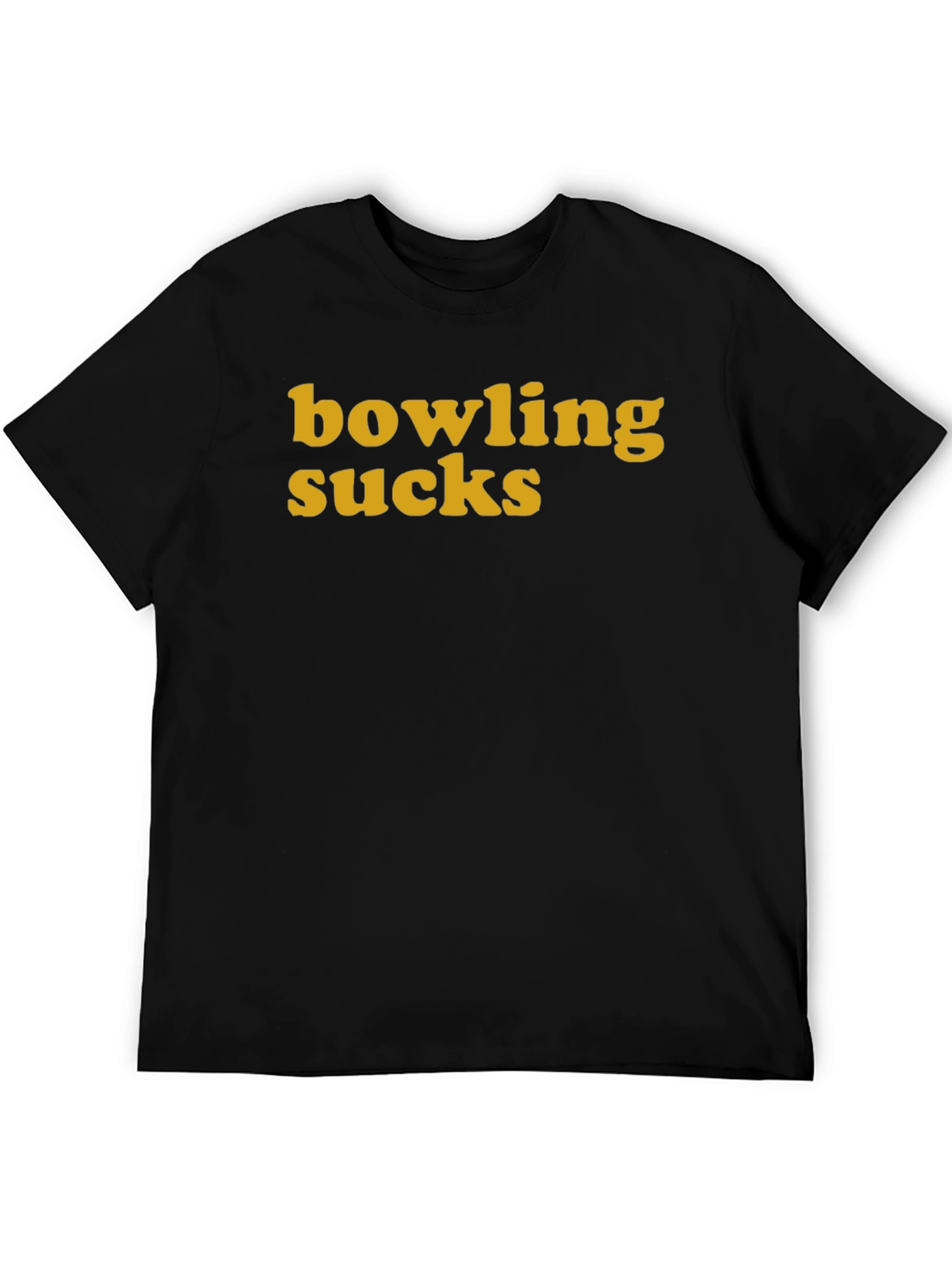 Bowling Sucks Tee - Humorous Graphic T-Shirt