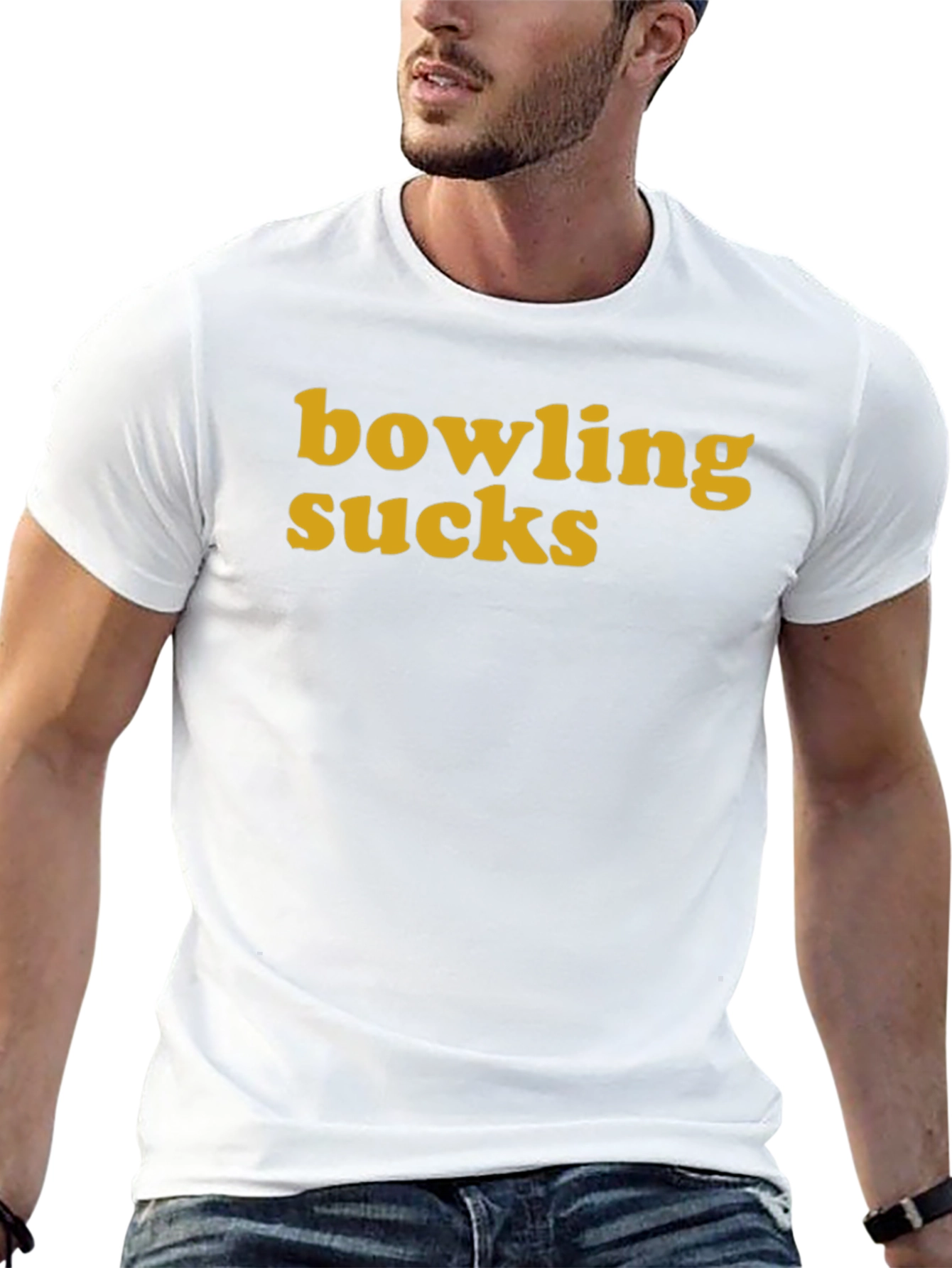 Bowling Sucks Tee - Humorous Graphic T-Shirt