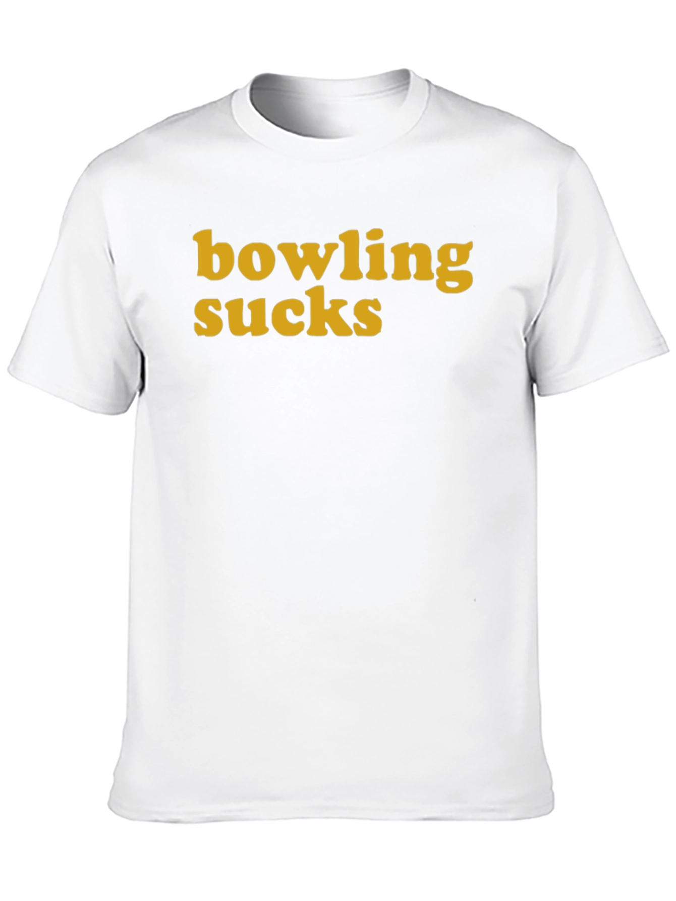 Bowling Sucks Tee - Humorous Graphic T-Shirt