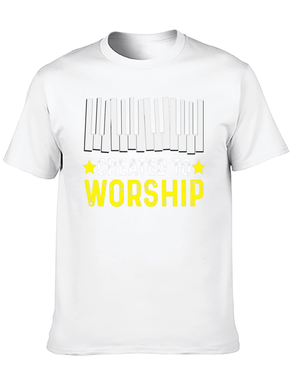Created to Worship Piano T-Shirt