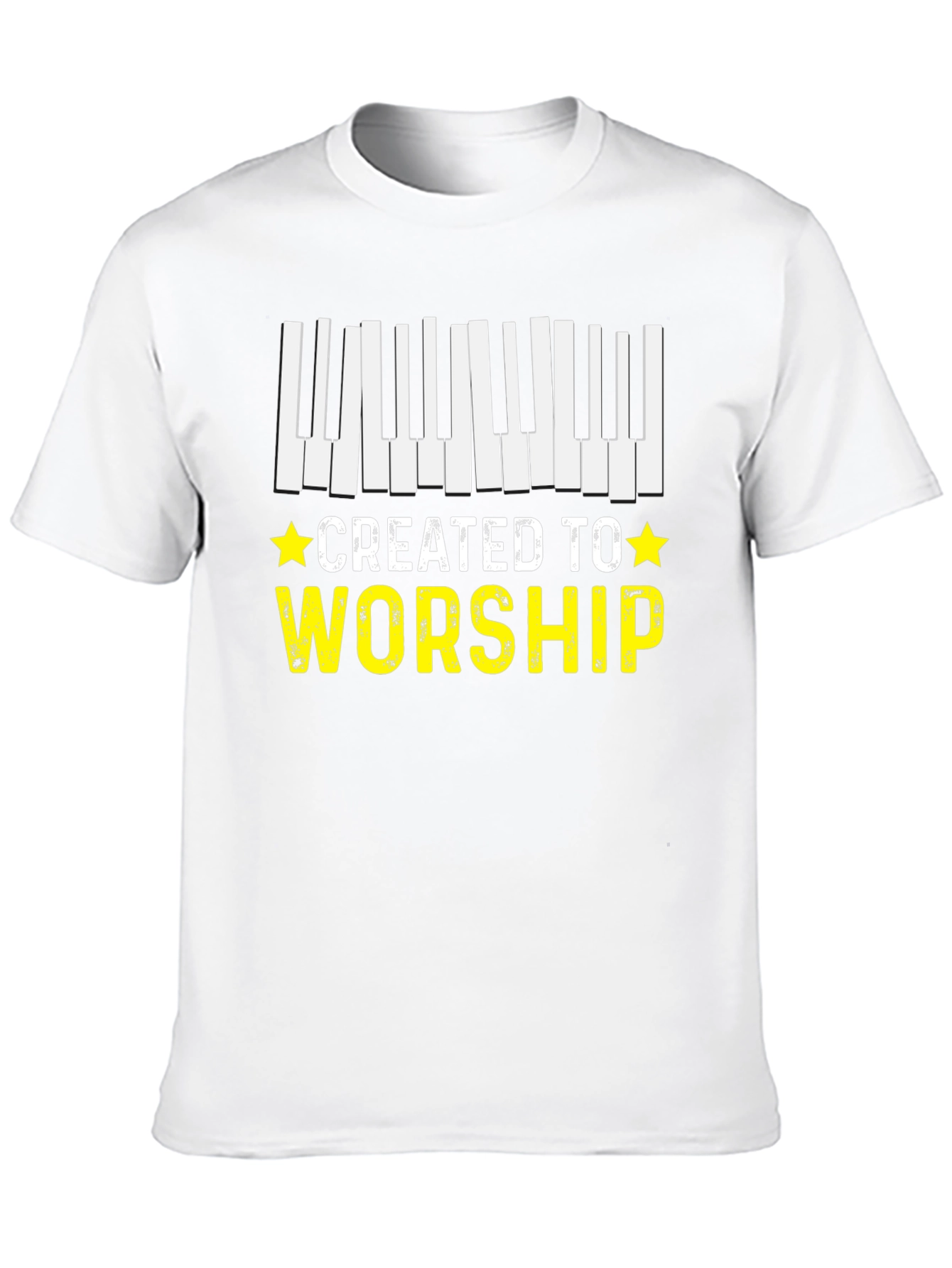 Created to Worship Piano T-Shirt