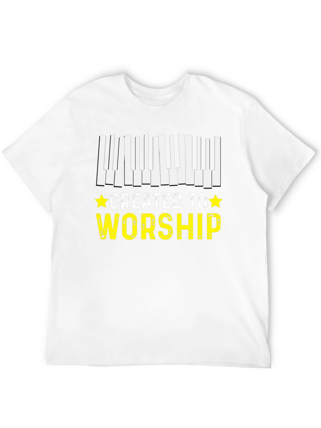 Created to Worship Piano T-Shirt