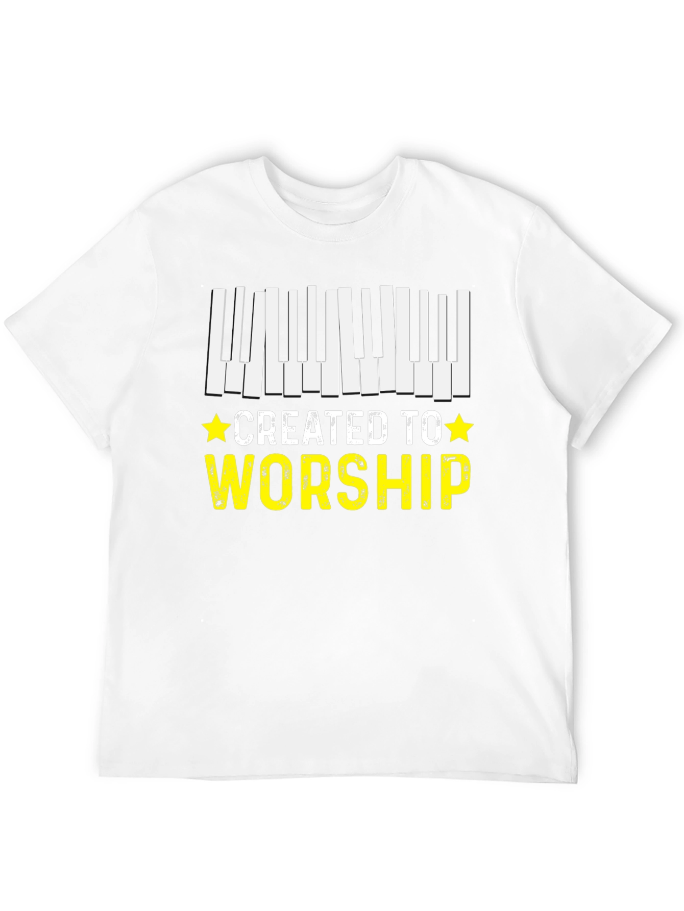 Created to Worship Piano T-Shirt