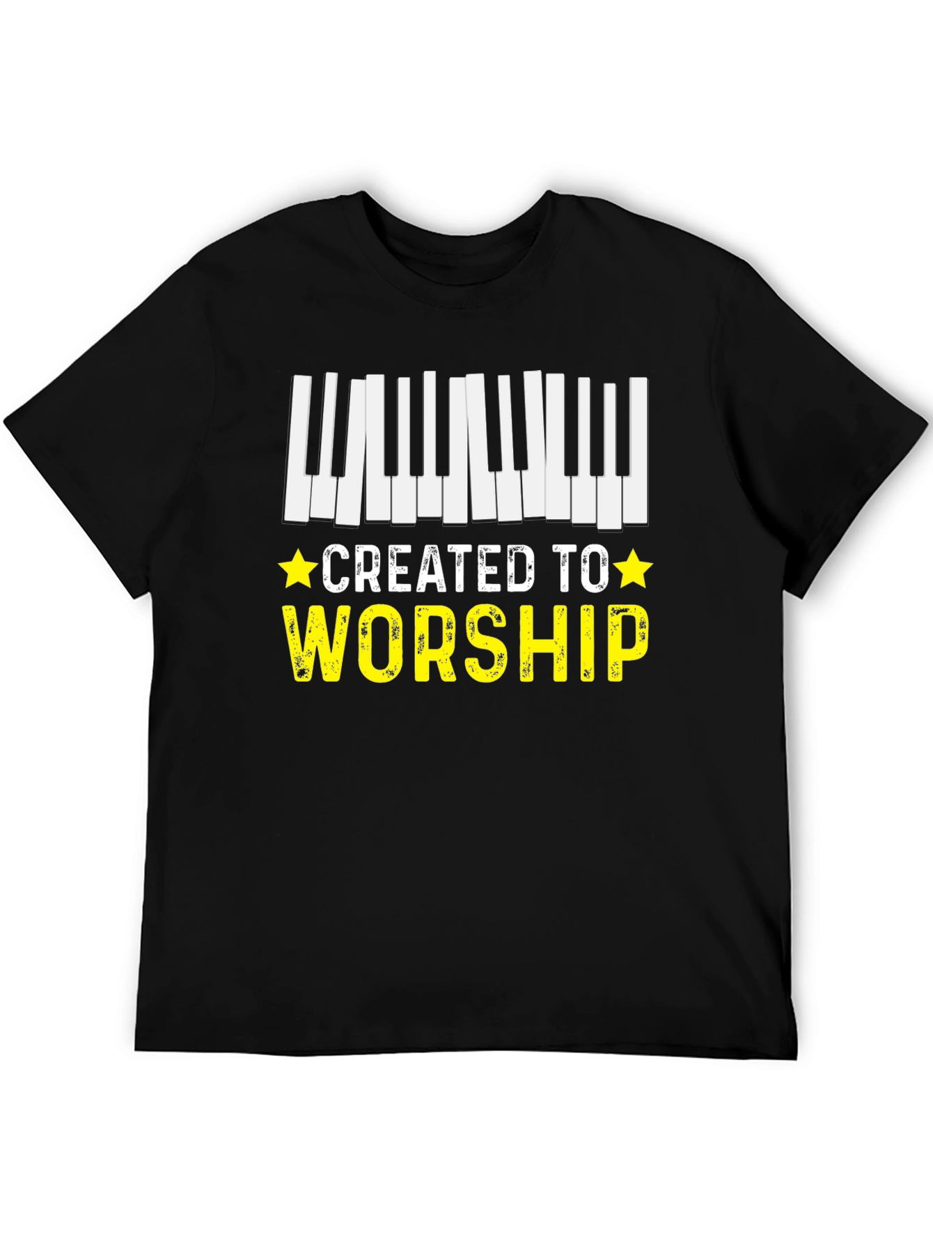 Created to Worship Piano T-Shirt