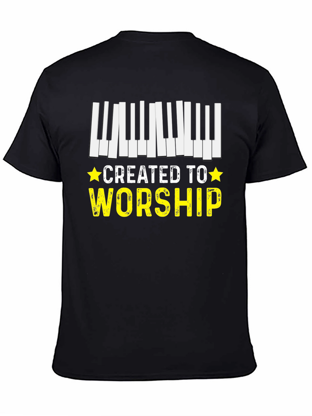 Created to Worship Piano T-Shirt