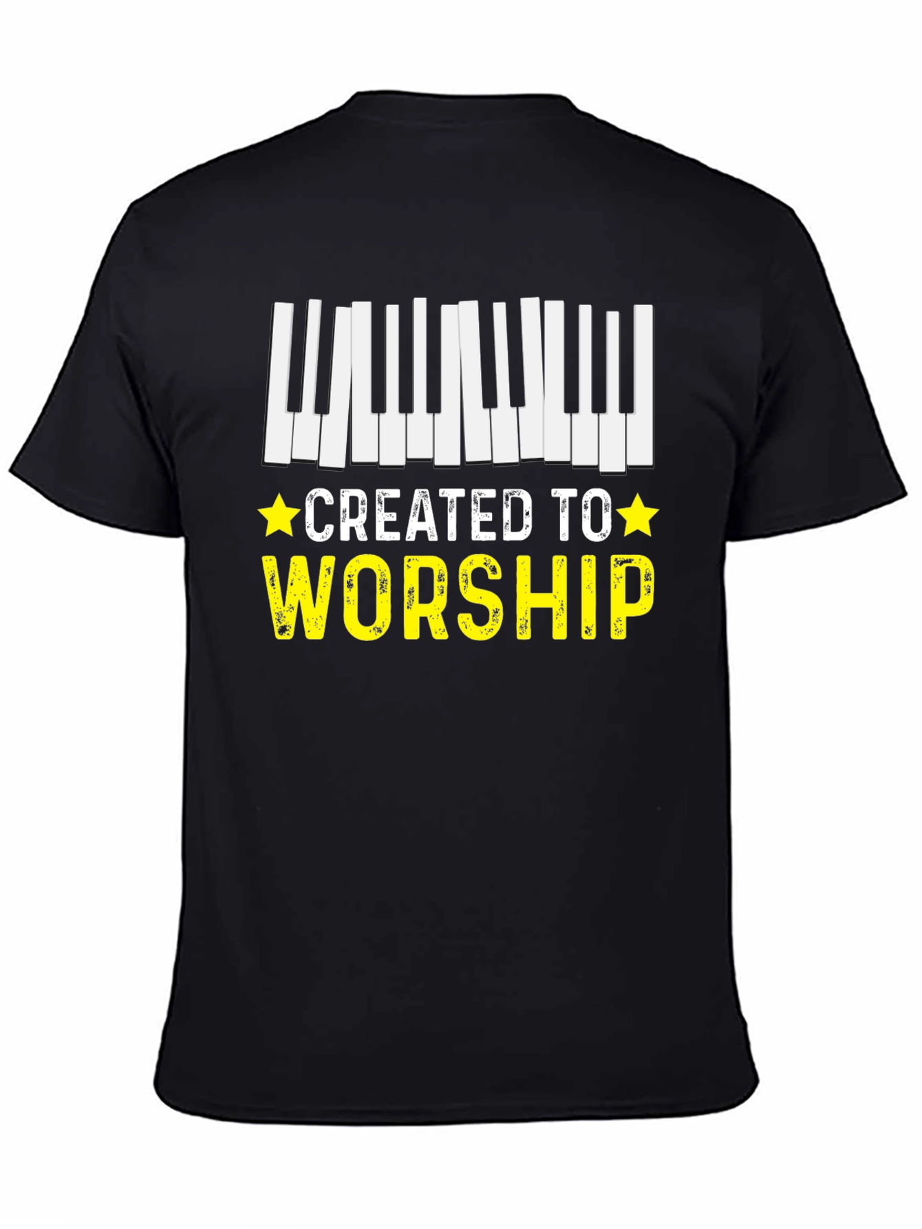 Created to Worship Piano T-Shirt