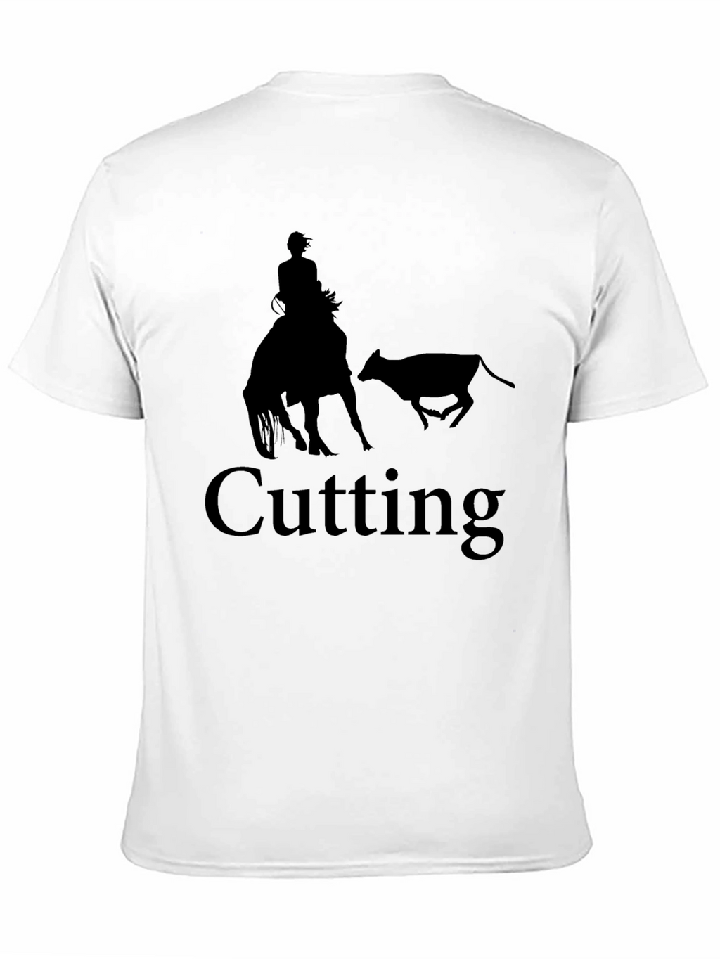Cutting Horse Black T-Shirt