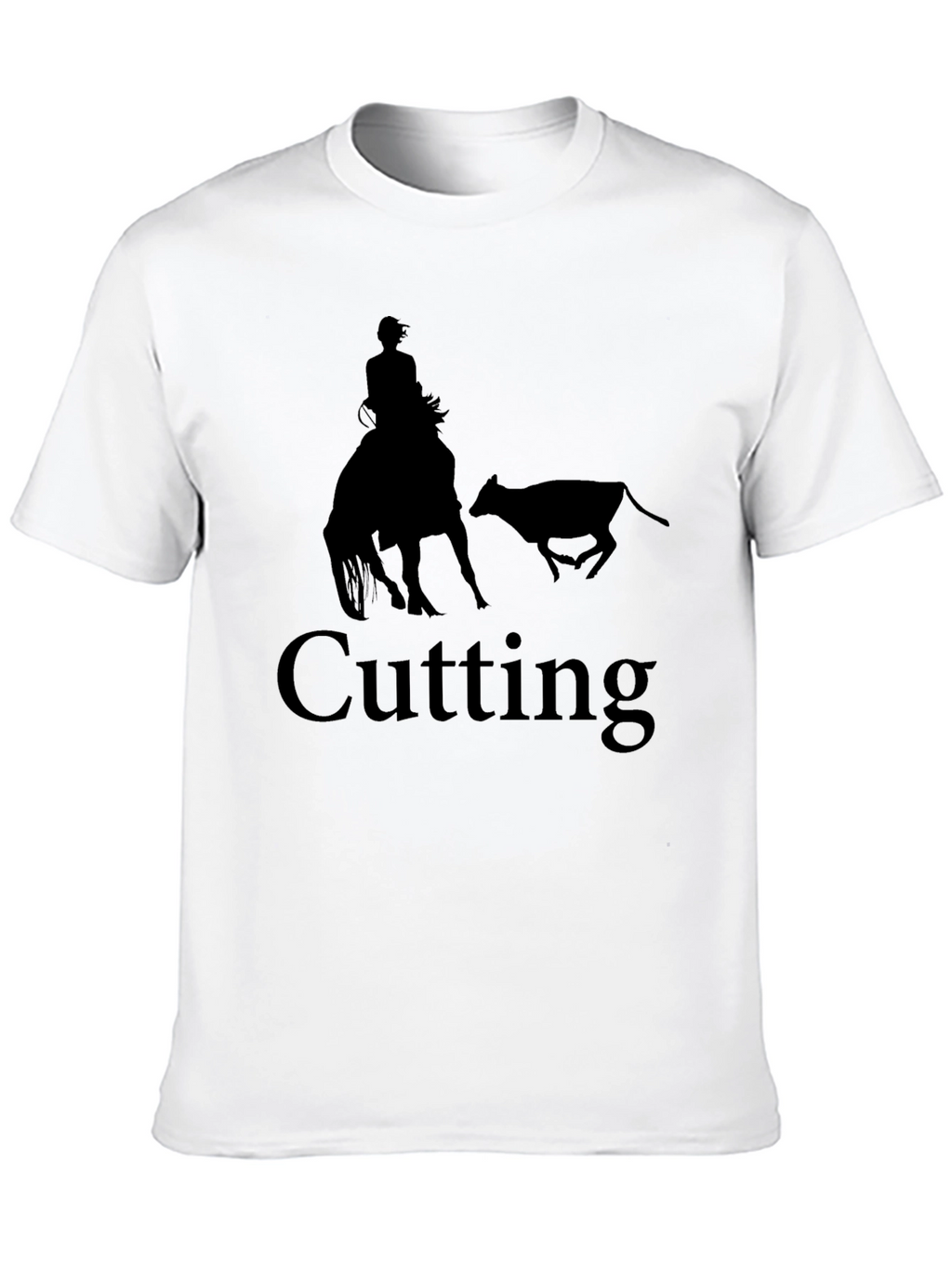 Cutting Horse Black T-Shirt