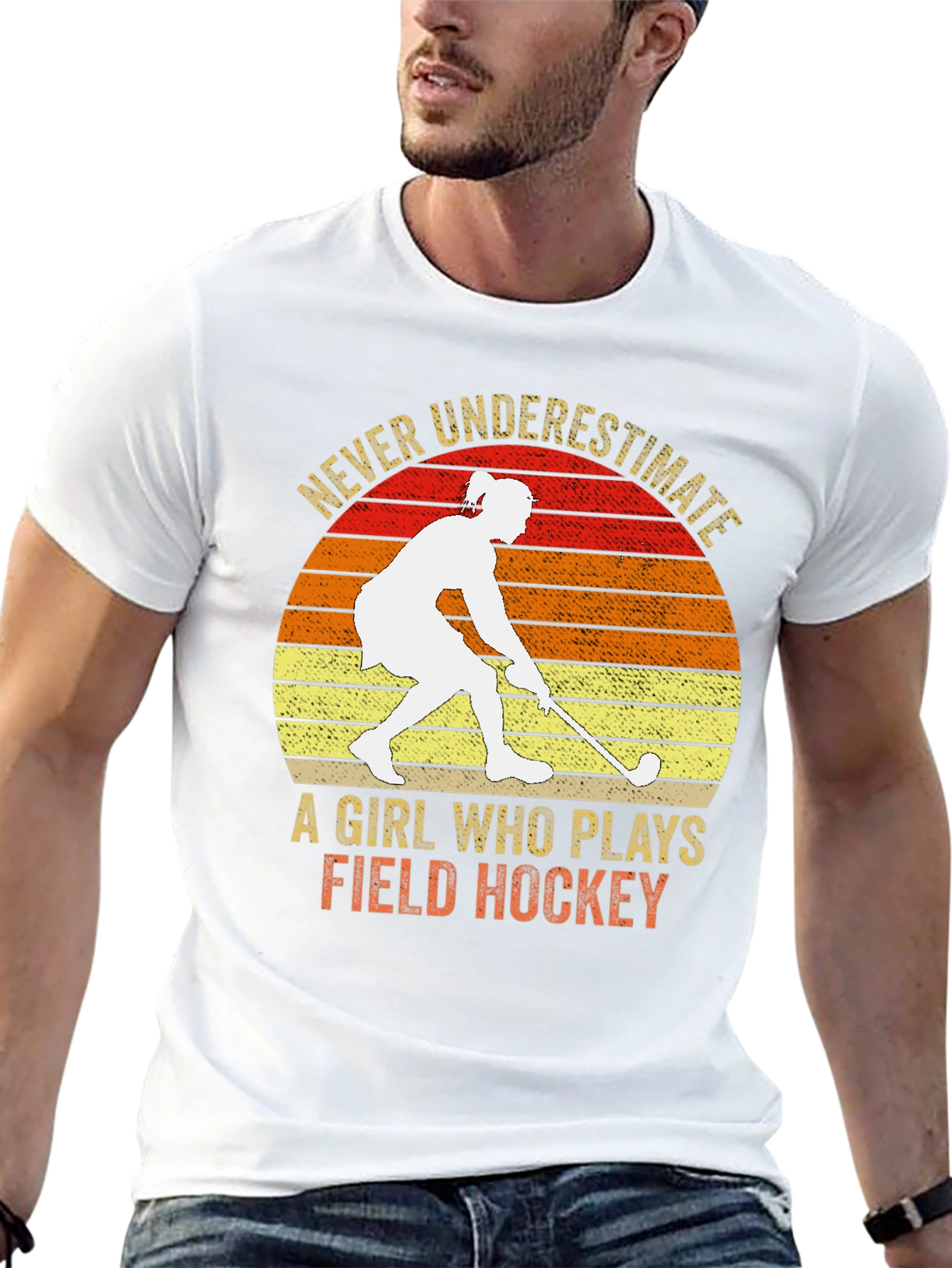 Never Underestimate Field Hockey T-Shirt