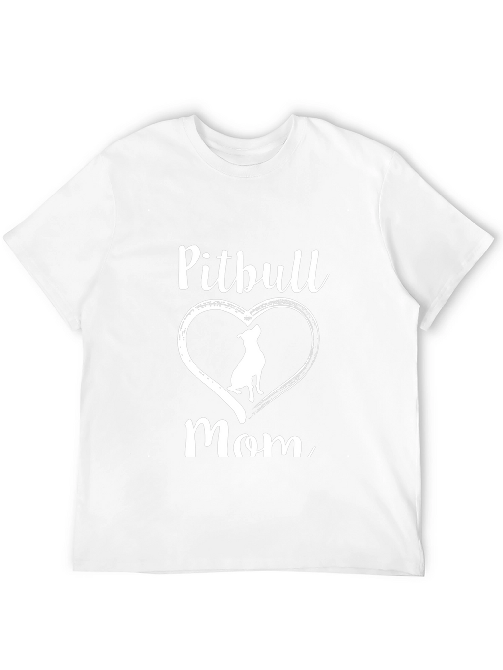 Pitbull Mom Graphic T-Shirt