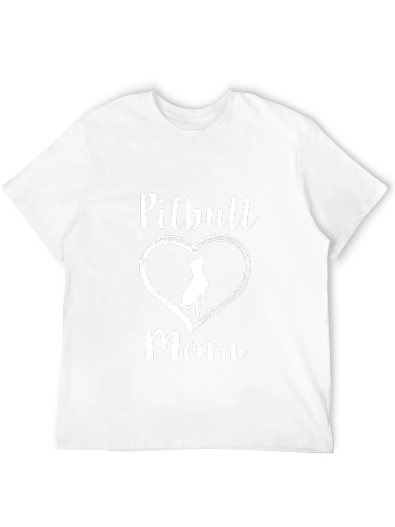 Pitbull Mom Graphic T-Shirt