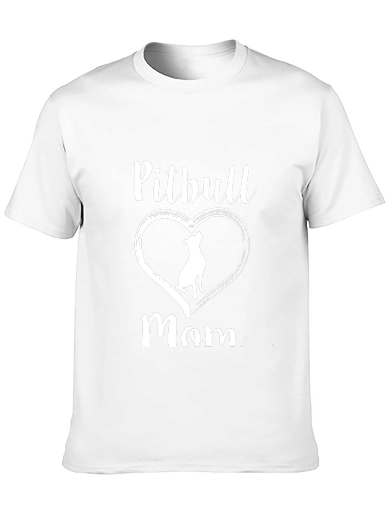 Pitbull Mom Graphic T-Shirt
