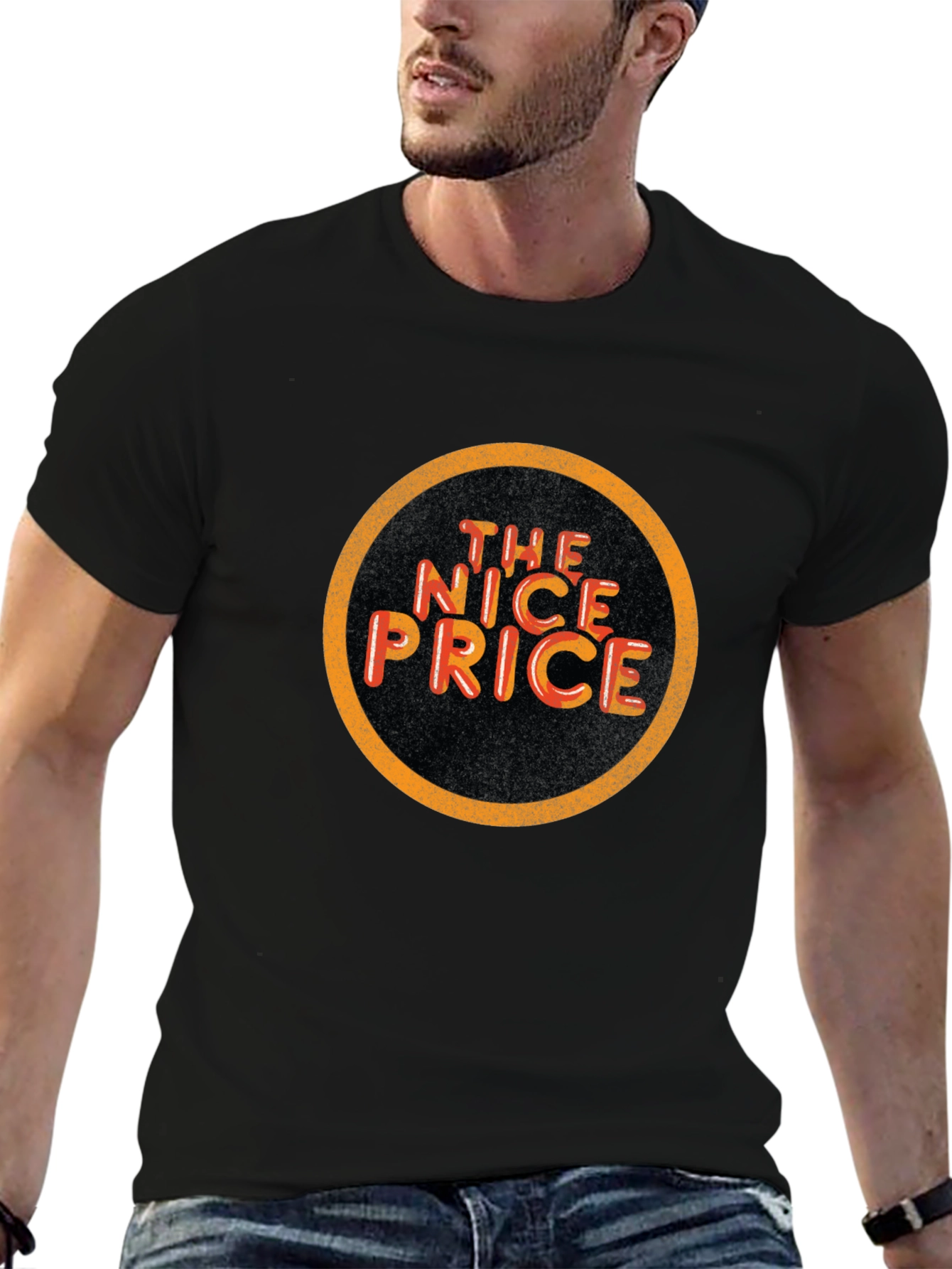 The Nice Price Graphic Tee - Stylish Retro Design