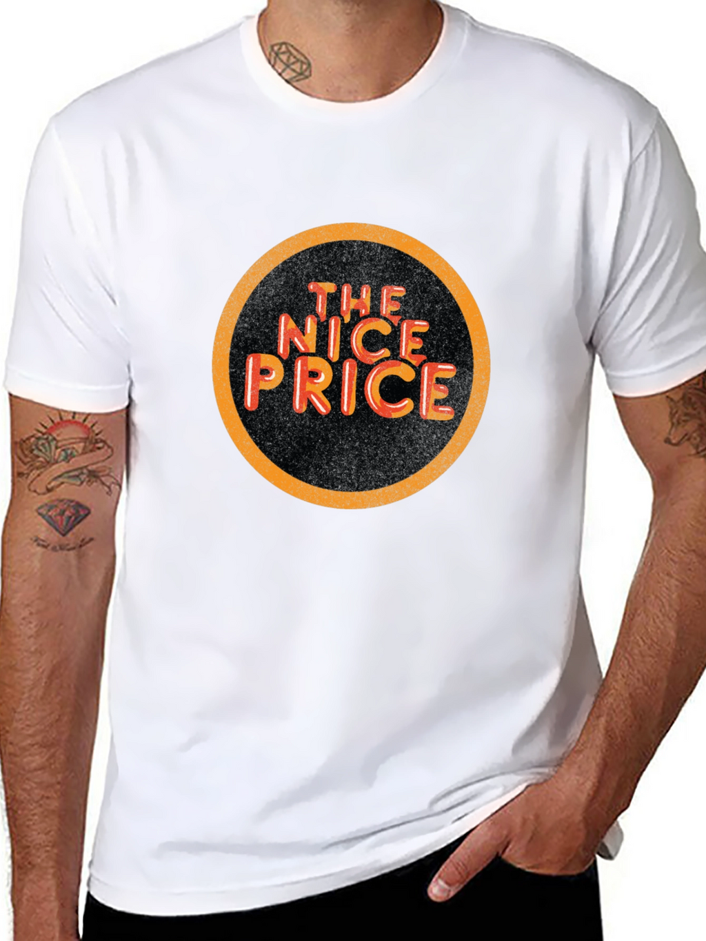 The Nice Price Graphic Tee - Stylish Retro Design