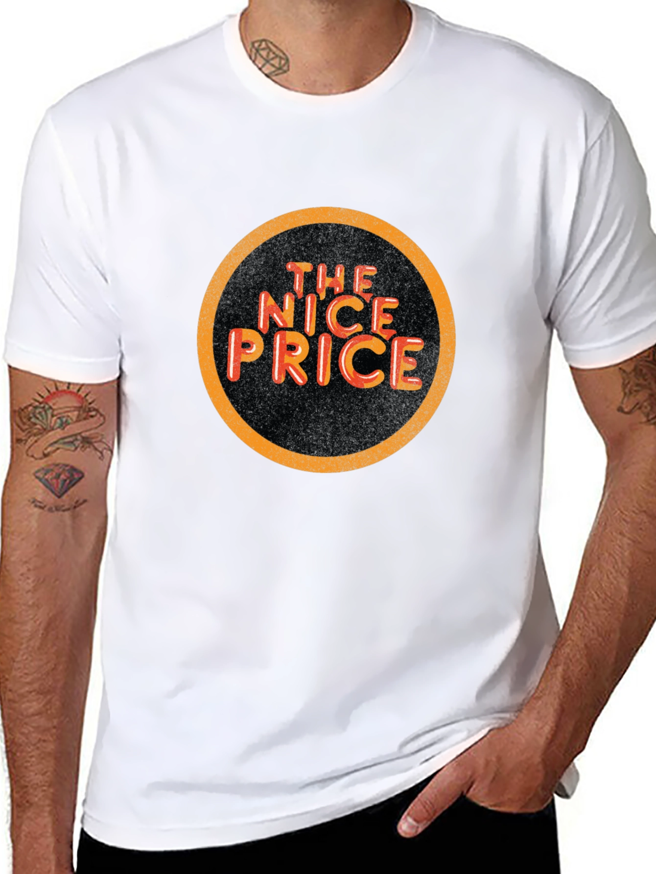 The Nice Price Graphic Tee - Stylish Retro Design