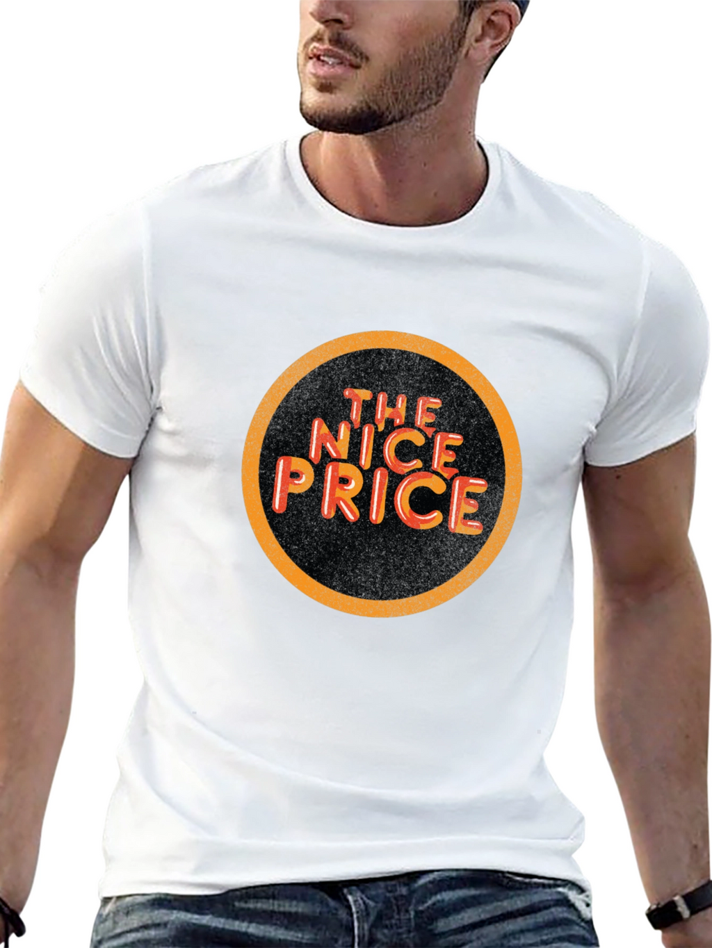 The Nice Price Graphic Tee - Stylish Retro Design