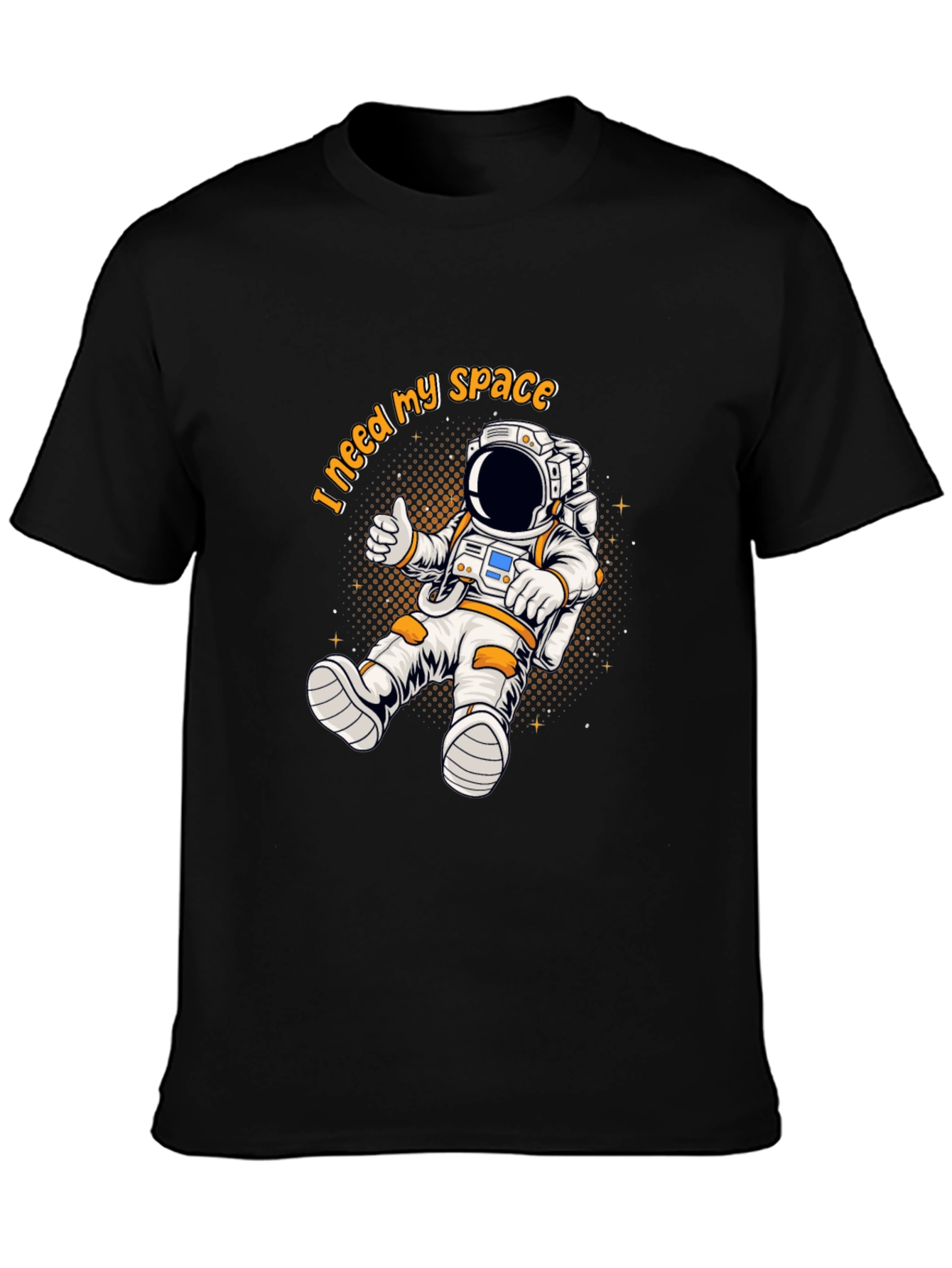 I Need My Space Astronaut Graphic T-Shirt