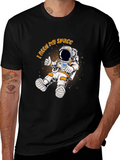 I Need My Space Astronaut Graphic T-Shirt